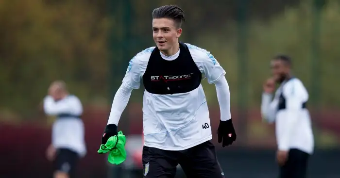 Jack Grealish: In contention for Aston Villa's game against Arsenal
