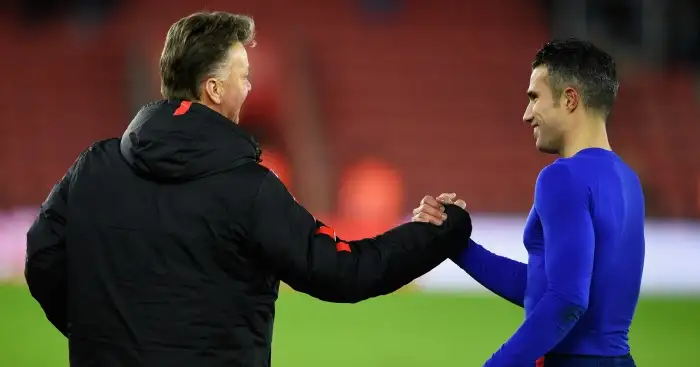 Van Persie was deemed a bad influence by Van Gaal