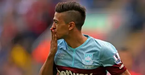 West Ham confirm Lanzini faces up to six weeks on sidelines