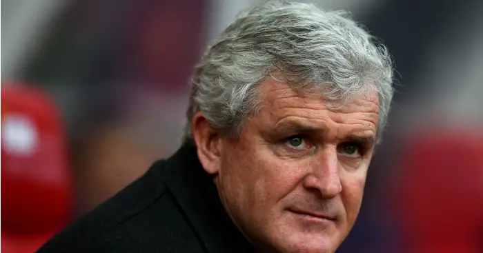 Mark Hughes: Manager delighted with Stoke City display