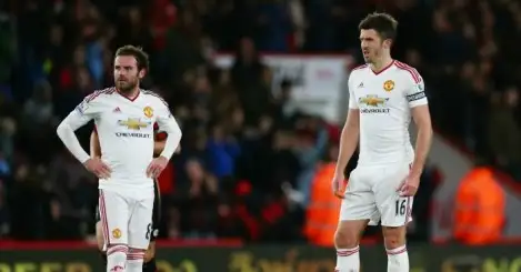 Carrick admits teams no longer afraid of Manchester United