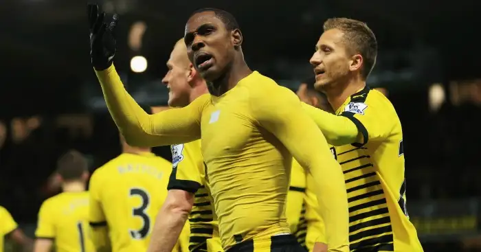 Odion Ighalo: In fine form for Watford this season