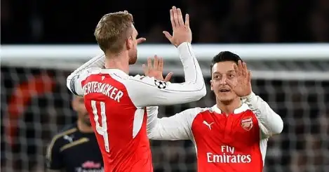Wenger names Arsenal’s dressing-room leaders