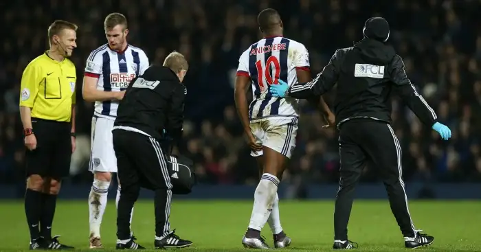 Victor Anichebe: Has trained alone at West Brom this season