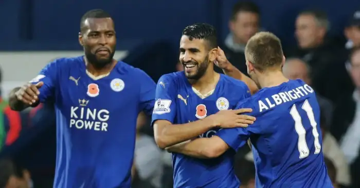Wes Morgan (l): None too revealing about Foxes ambitions