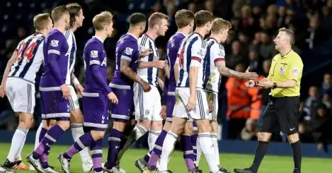 West Brom and Tottenham charged over Hawthorns incident