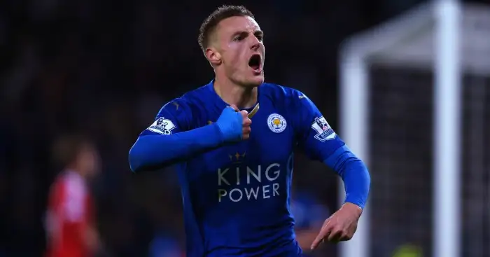 Jamie Vardy: Subject of an offer from Arsenal