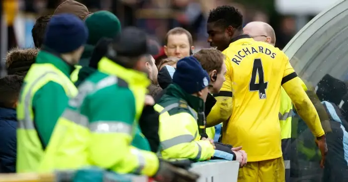 Micah Richards: Gets his point across to Villa fans