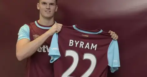 Byram ‘proud’ to join West Ham and complete ‘childhood dream’