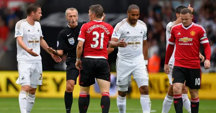 Swansea: Hope to be a thorn in Manchester United's side again