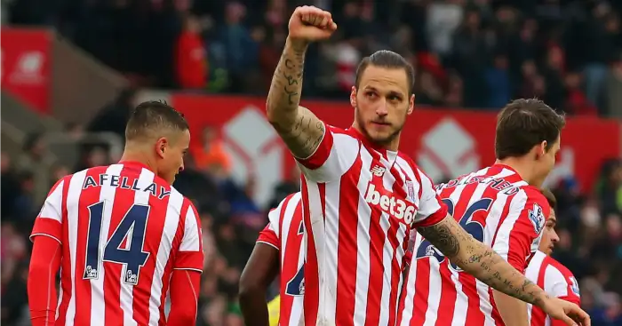 Everton close in on £12.5m swoop for Stoke star Arnautovic