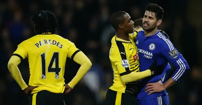 Diego Costa: Striker unhappy with Watford attention