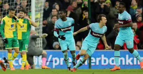 Noble: West Ham gutted not to win at Norwich