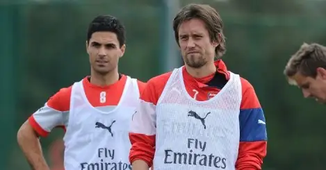 Mikel Arteta & Tomas Rosicky: Out of contract in the summer