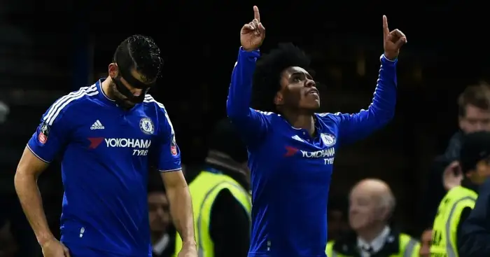 Willian: Helped Chelsea to 5-1 FA Cup win over Manchester City