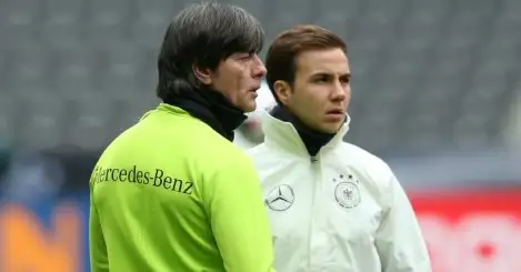 Liverpool target Mario Gotze told to talk to Bayern by Low