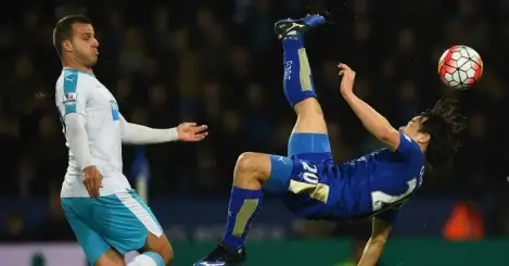 Leicester midfielder Albrighton hails ‘terrific’ Okazaki