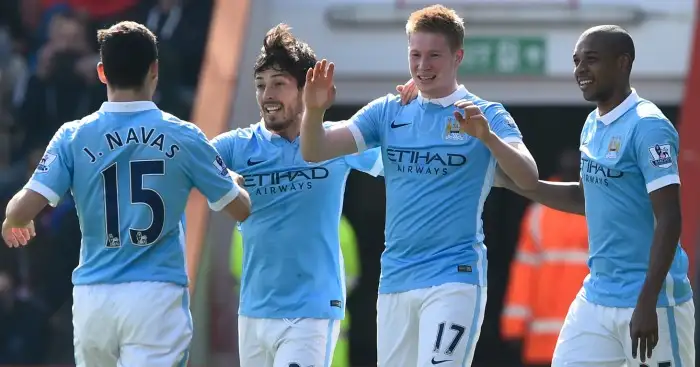 De Bruyne scores on return as City blow away Bournemouth