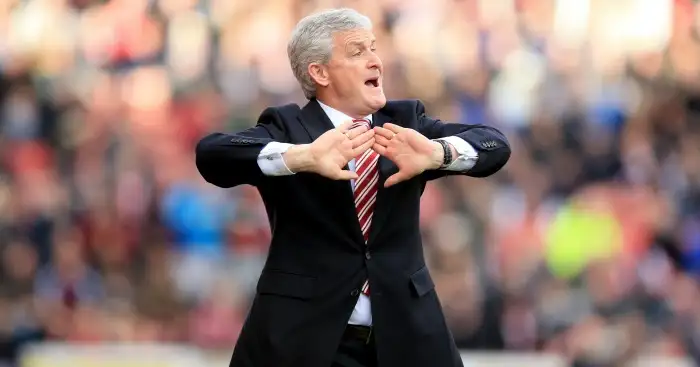 Mark Hughes: Says managers were given guidelines on grappling