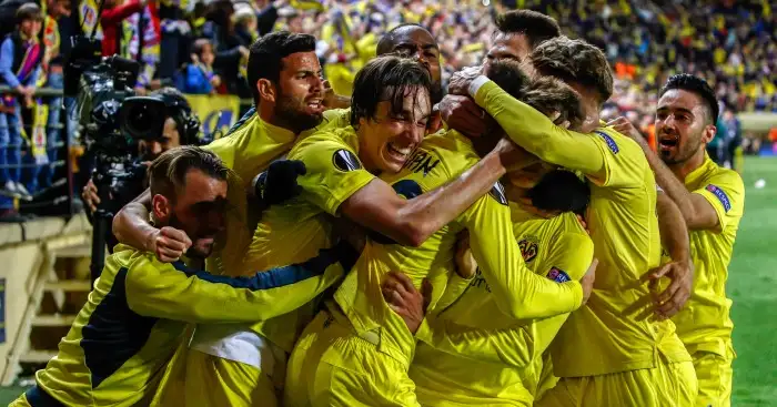 Villarreal: Celebrate their last-gasp winner