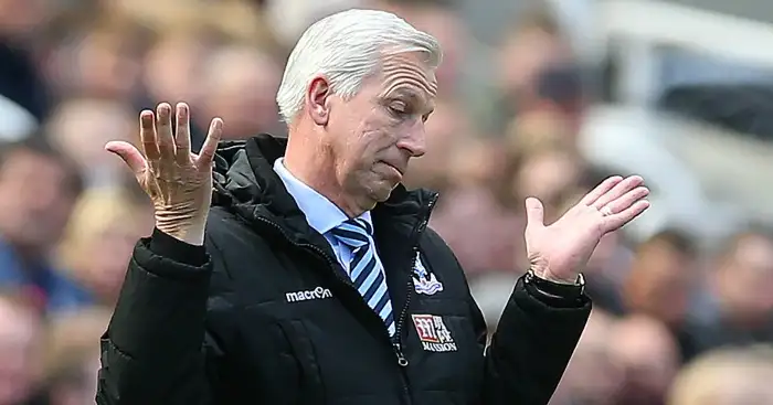 Alan Pardew: Vows to fight on at Palace after Swansea loss.