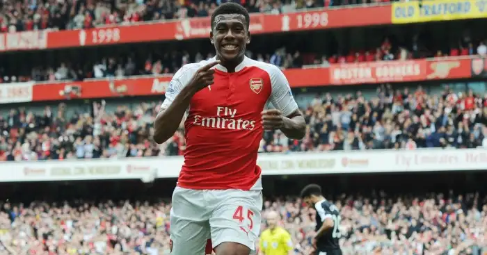 Alex Iwobi: Loving his time at boyhood club Arsenal