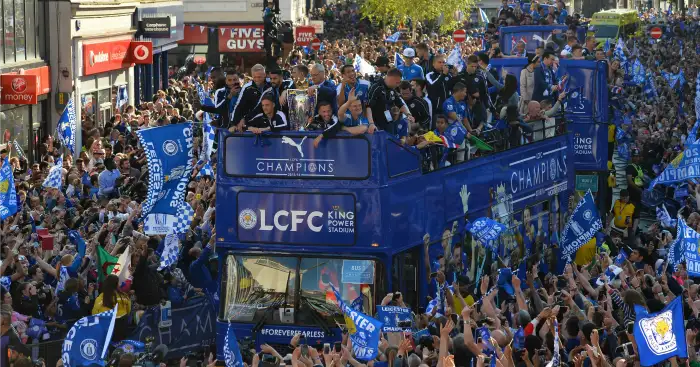 Leicester City: Top the table in sporting moments