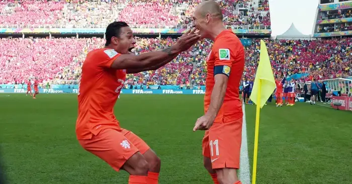 Arjen Robben: Gives vote of confidence to fellow Dutchman Memphis Depay