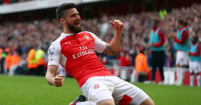 Olivier Giroud: Spending time on Arsenal bench