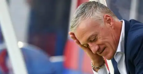 Deschamps won’t blame absence of Man Utd pair for France defeat