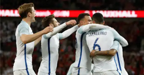 Smalling clinches win for England against 10-man Portugal
