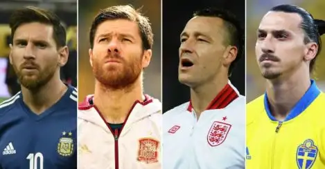International veterans XI: Messi, Zlatan, Lahm, Gerrard