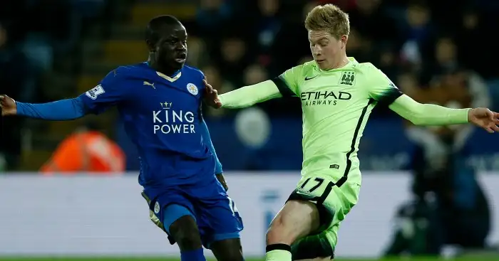 N'Golo Kante & Kevin De Bruyne: Both make our top five