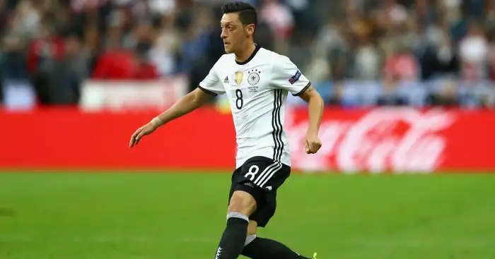 Mesut Ozil: Scores winner for Germany