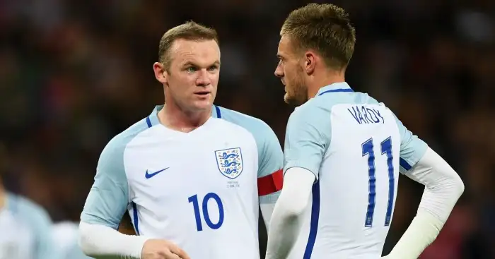 Hodgson insists there is no rift between Rooney and Vardy