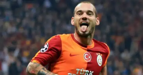 Former Man Utd target Sneijder available on a free transfer