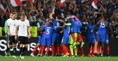 Griezmann brace stuns Germany and fires France into final