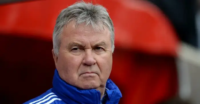 Guus Hiddink: Manager left Chelsea at the end of the season