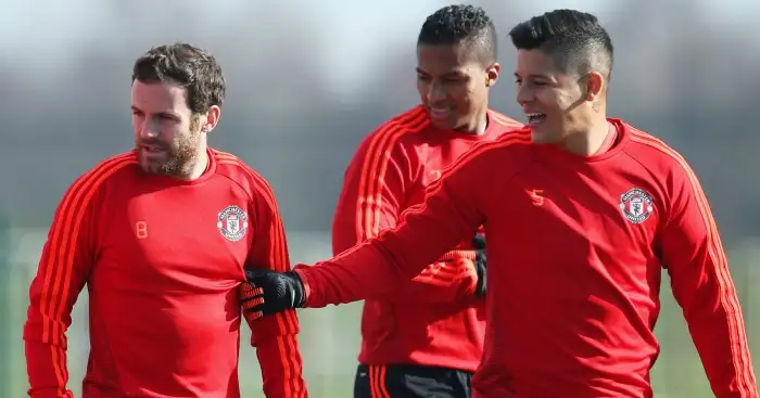 Juan Mata & Marcos Rojo: Included in touring party