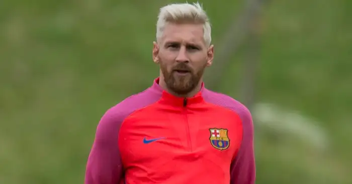 Lionel Messi: Shows off his new haircut