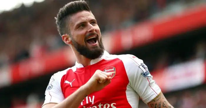 Olivier Giroud: Has played just 12 minutes for Arsenal this season