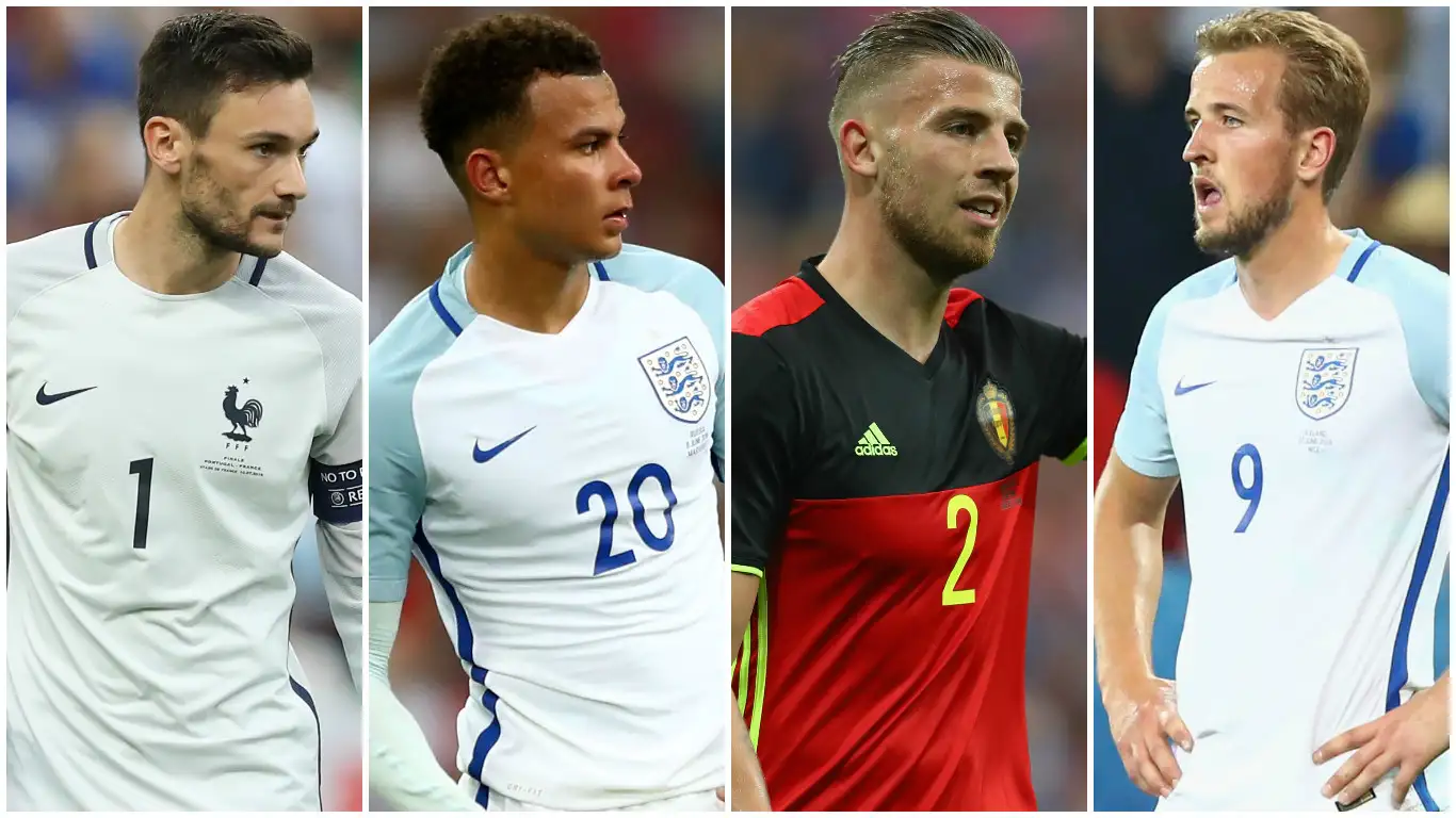 Tottenham rack up most Euro 2016 minutes of PL clubs