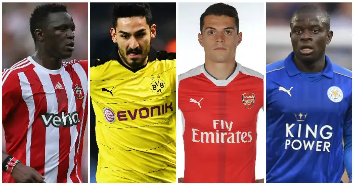 Xhaka, Kante, Gundogan, Wanyama – who’ll dominate in midfield?