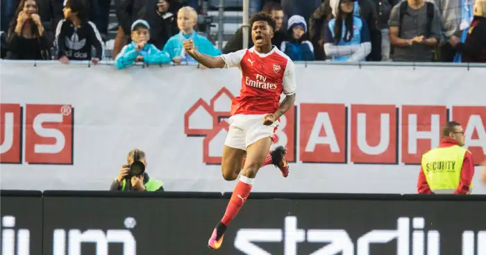 Chuba Akpom: Striker scored Arsenal's third