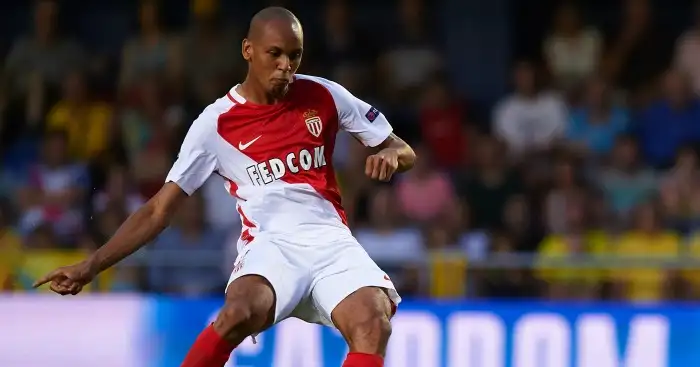 Fabinho: Defender in action against Monaco