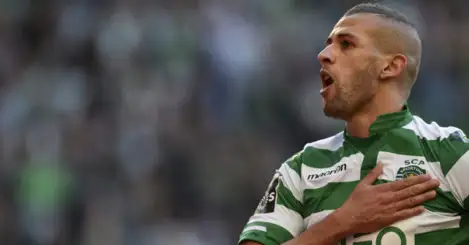 Leicester break transfer record to sign Sporting star Slimani