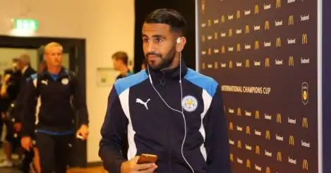 Leicester owner rules out Mahrez sale in funny photo