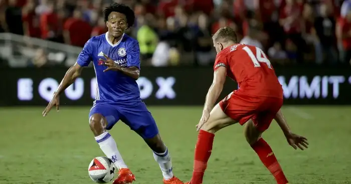 Juan Cuadrado: Winger in action in pre-season