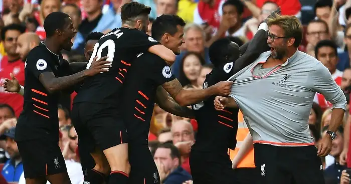 Liverpool: Celebrate Sadio Mane's goal