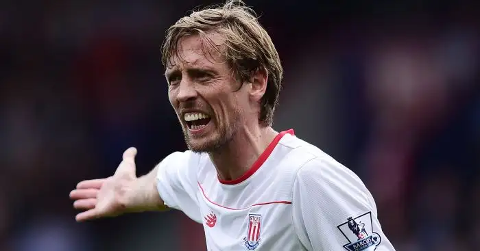 Peter Crouch: Hat-trick on rare start